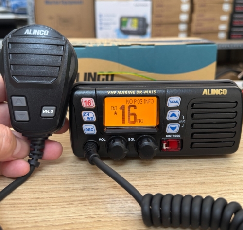 ALINCO DR-MX15GA  / Máy VHF hàng hải tích hợp sẵn GPS