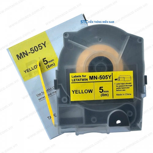 MN-505Y ( LM-505Y ) / BĂNG NHÃN MÁY MAX LM-550