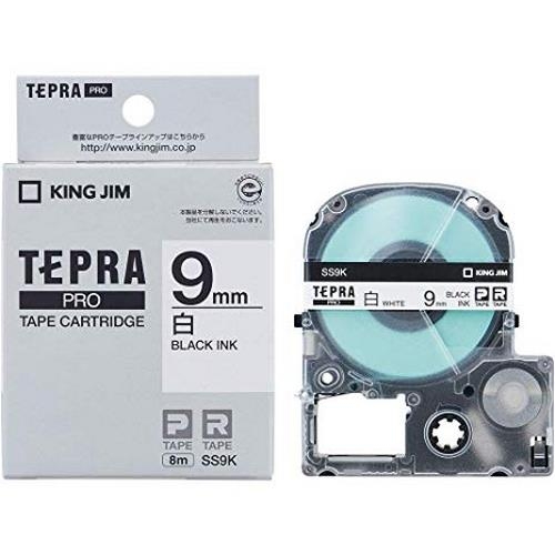 TEPRA SS9K - CHỮ ĐEN NỀN TRẮNG 9MM